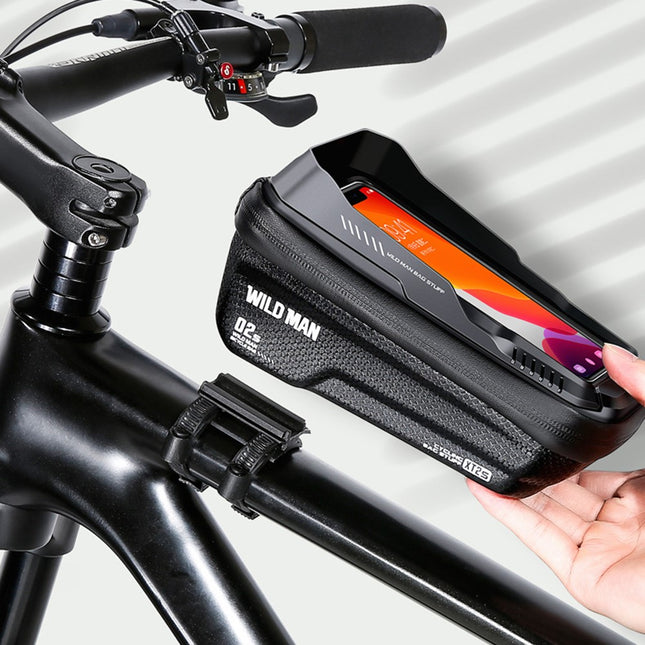 2045Sacoche de guidon tube vélo étanche