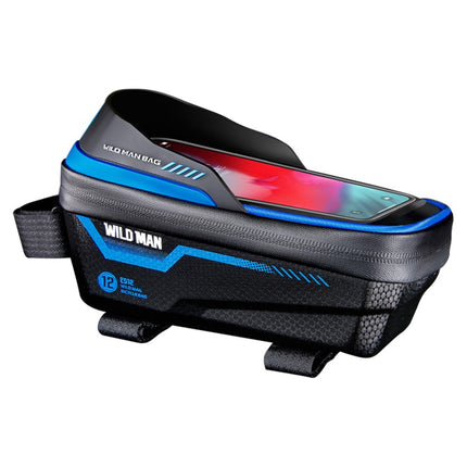 2110Bolsa de cuadro rígida para bicicleta EVA+PU con pantalla táctil TPU para smartphone