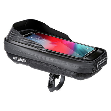 2120 Bicycle frame bag 0.5L rigid EVA+PU with TPU touch screen