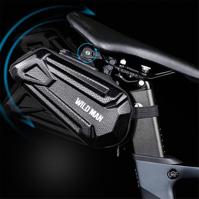 1968 Bicycle saddle bag 1.2L under-seat, MTB and road storage