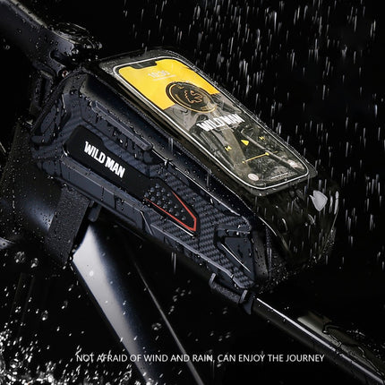 Borsa da telaio per bici 1960Sacoche 1L impermeabile con schermo tattile