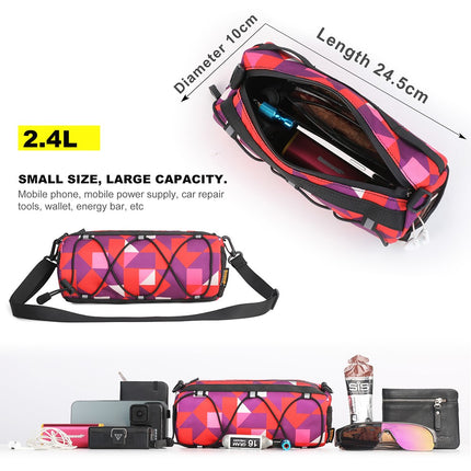 1966Borsa manubrio bici 900D poliestere impermeabile, vano anteriore