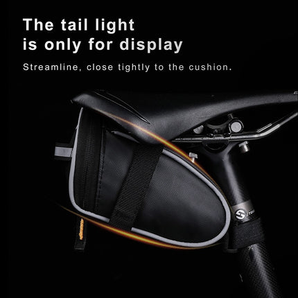 1964 Borsa da sella posteriore per bicicletta in poliestere riflettente