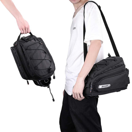 2096 Waterproof 12L Bike Rear Bag with Rain Cover