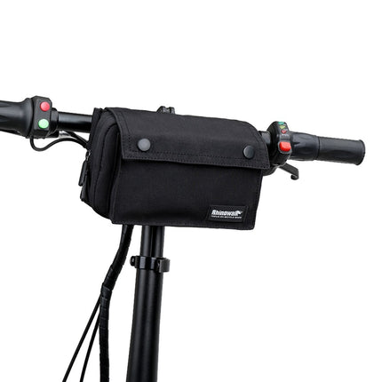 2140 Bicycle handlebar bag polyester multifunction with shoulder strap