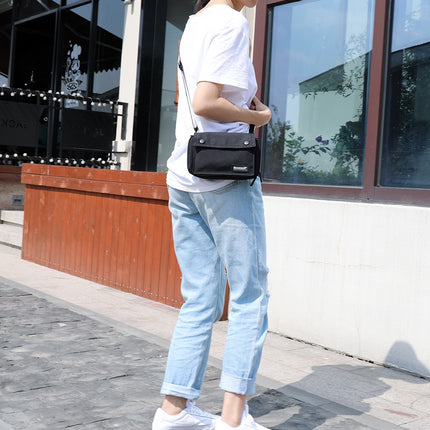 2140 Bicycle handlebar bag polyester multifunction with shoulder strap