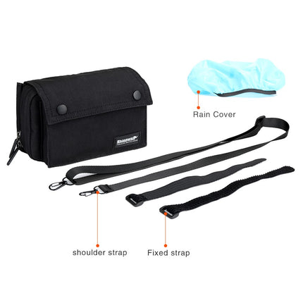 2140 Bicycle handlebar bag polyester multifunction with shoulder strap