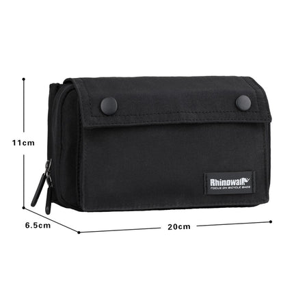 2140 Bicycle handlebar bag polyester multifunction with shoulder strap