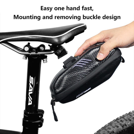 2125 Waterproof PU+EVA Bicycle Saddle Bag Under-Seat