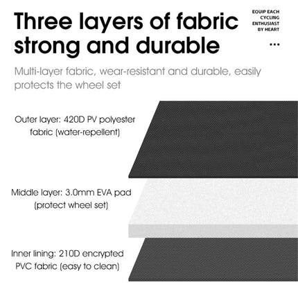 1934 Copertura impermeabile per ruote bici per MTB 26-29’’