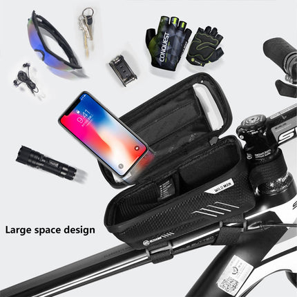 2068Sacoche de guidon  avec fenêtre tactile transparente