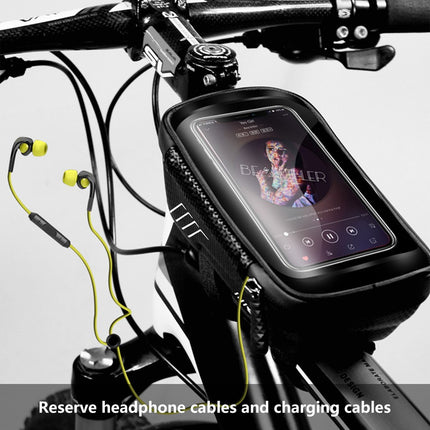 2111Sacoche de guidon  avec fenêtre tactile transparente