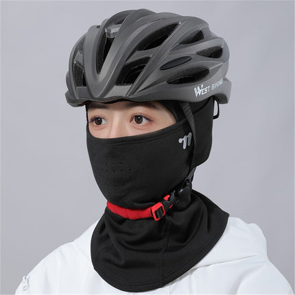 Teplá elastická cyklistická kukla WEST BIKING