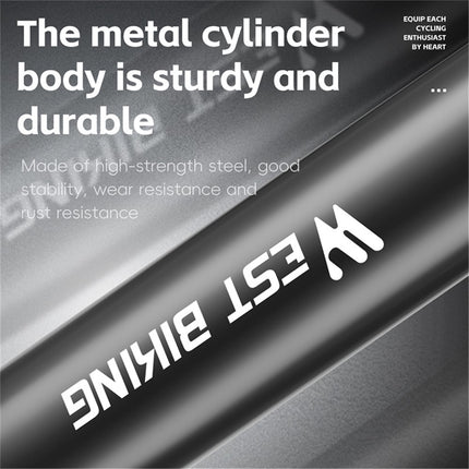 1928Pompa per bicicletta manuale 160 PSI con manometro di pressione