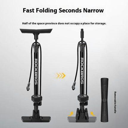 1933Pompe bici a pedale 150 PSI alta pressione con manometro