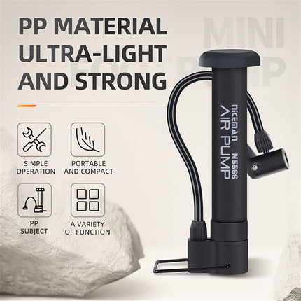 1929Pompe a pedale per bicicletta 80 PSI portatile per bicicletta elettrica