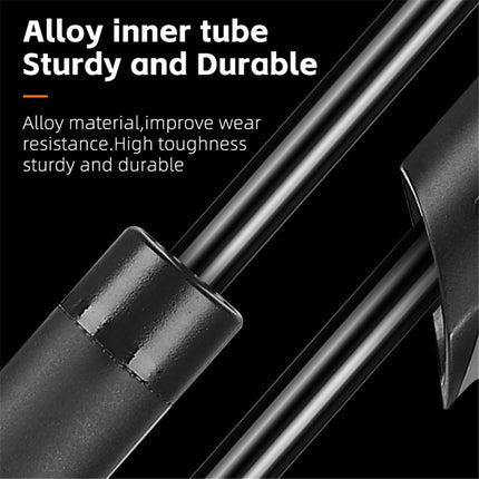 1916Pompe vélo manuelle portable 100 PSI avec manomètre