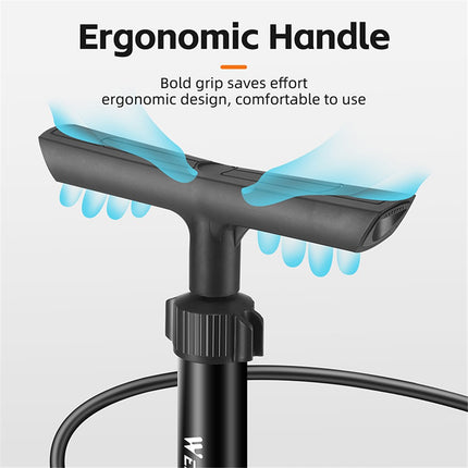 1898Pompe vélo haute pression 160 PSI en métal avec manomètre