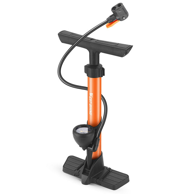 1902Pompe high pressure bike 160 PSI metal with pressure gauge