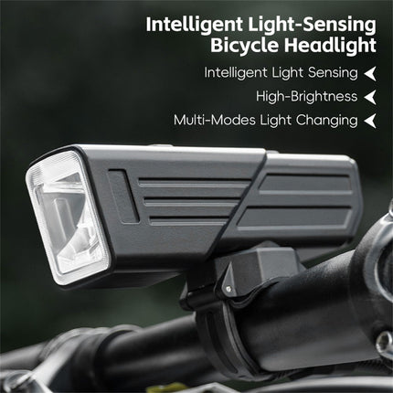 Far inteligent pentru bicicletă cu detectare a luminii