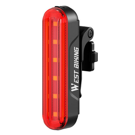 224Feu arrière WEST BIKING LD80-s, capteur de freinage, 3 modes, lampe stop