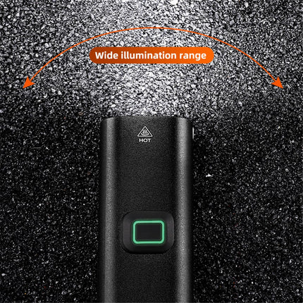 223Phare suspendu rechargeable WEST BIKING, support aluminium avec chrono