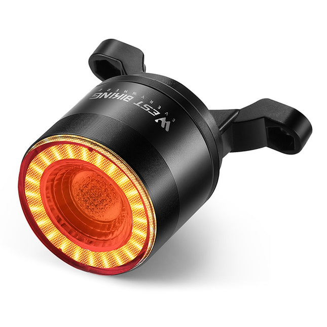 231Feu LED intelligent WEST BIKING YP0701420, détection, couleur, avertisseur VTT