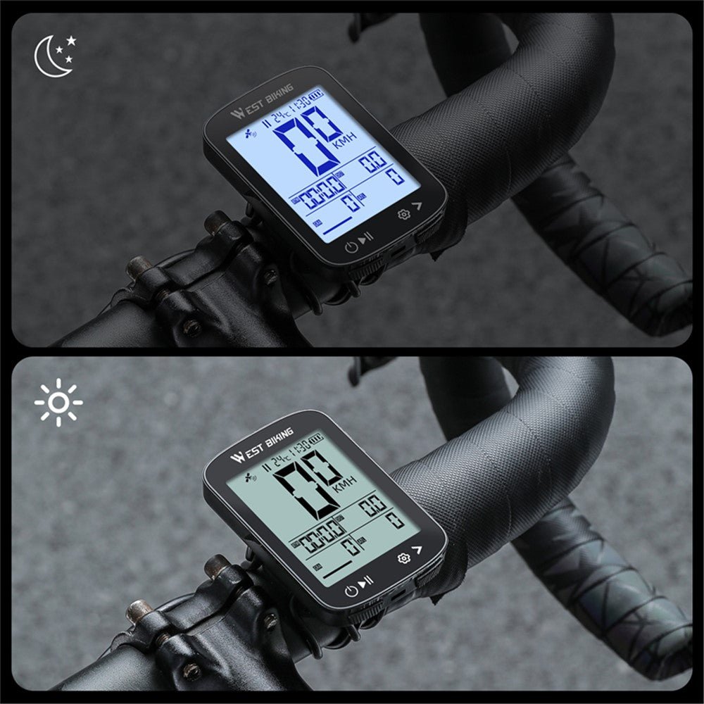 west biking fahrradcomputer Kabelloser GPS-Fahrradtacho WEST BIKING YP0702113 CE-zertifiziert – INFOYLOG