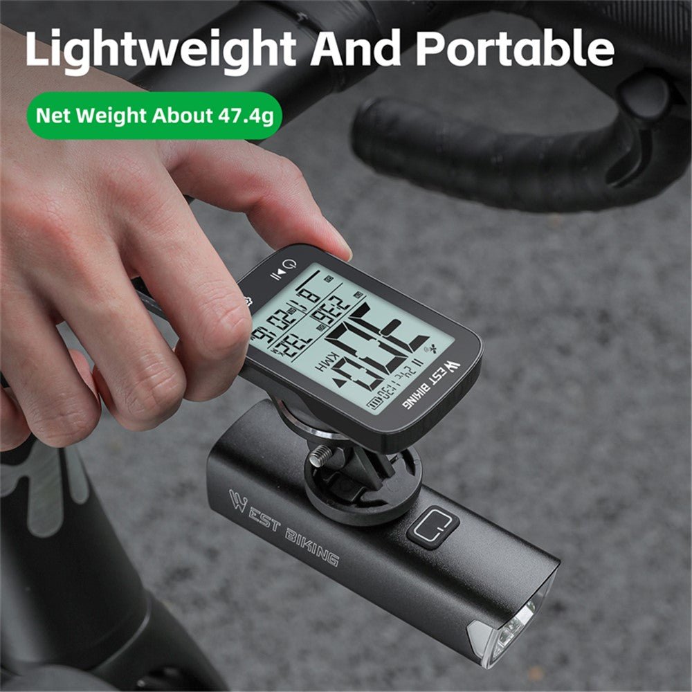 west biking fahrradcomputer Kabelloser GPS-Fahrradtacho WEST BIKING YP0702113 CE-zertifiziert – INFOYLOG