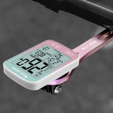 Belaidis GPS greičio matuoklis dviračiui WEST BIKING