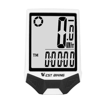 247Compteur vélo sans fil WEST BIKING, étanche, rétroéclairage double, support