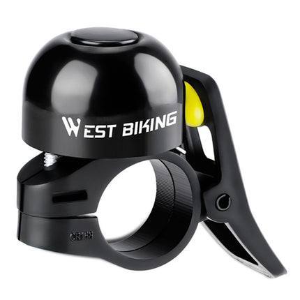 Sonnette sykkel tommel aluminium klar lyd WEST BIKING