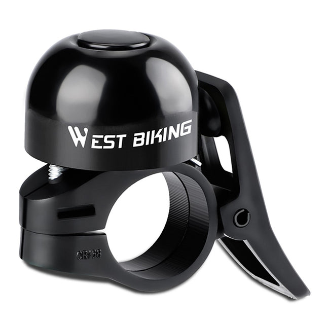 Sonerie bicicletă din aluminiu de 1 inch, sunet clar WEST BIKING