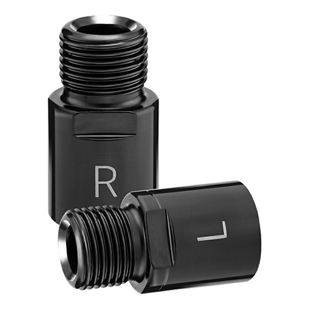 2 Pz Prolunga per Pedale Bici con Rondelle Nero 20mm 0.79 2 Pz Prolunga per Pedale Bici con Rondelle Nero 20mm 0.79