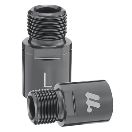 1920 Paio di prolunghe per pedali da bici con filetto allungato per MTB e strada