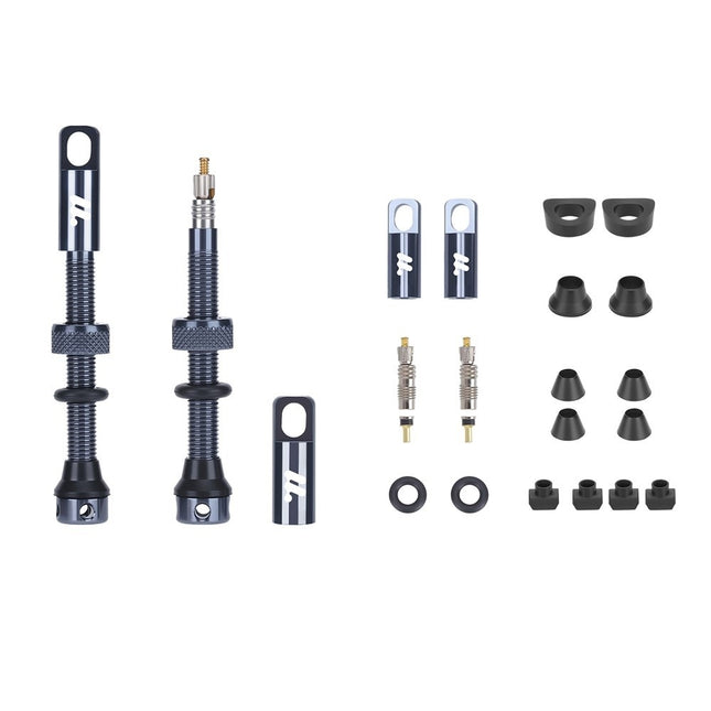 Komplet aluminijastih ventilov Presta za tubeless pnevmatike WEST BIKING