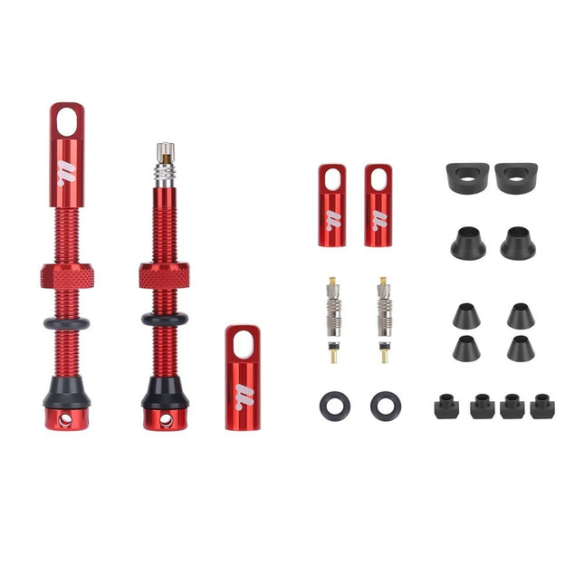 Komplet aluminijastih ventilov Presta za tubeless pnevmatike WEST BIKING