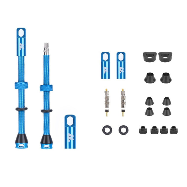 Komplet aluminijastih ventilov Presta za tubeless pnevmatike WEST BIKING
