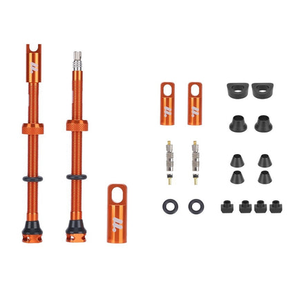 Komplet aluminijastih ventilov Presta za tubeless pnevmatike WEST BIKING