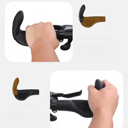 Ergonomske kolesarske ročke z nastavljivimi rogovi WEST BIKING