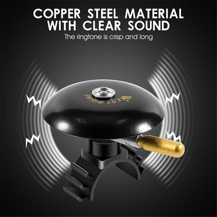 Vintage retro dviračio skambutis aiškiu garsu