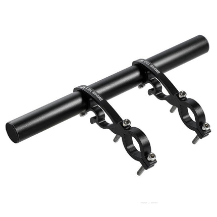 1940 Aluminum double clamp bike handlebar extension for lamp, GPS, speedometer