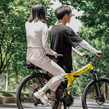 Cojín acolchado para portaequipajes trasero de bicicleta WEST BIKING