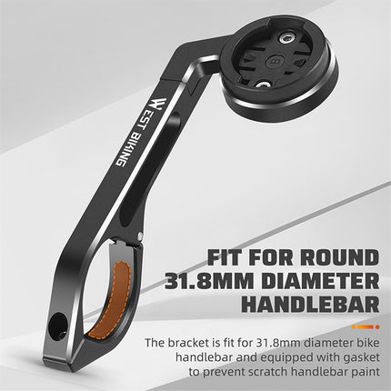 1974Support compteur vélo aluminium pour fixation guidon