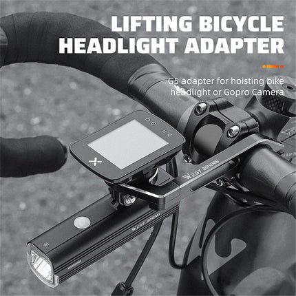 2000Support contatore bici alluminio per fissaggio manubrio