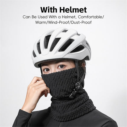 333 Winter velvet face hood