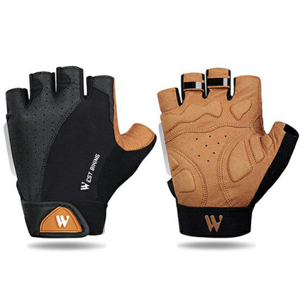 3 Gants de vélo à doigts courts pour moto WEST BIKING