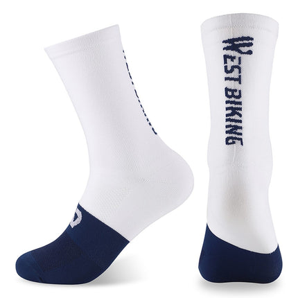 Chaussettes de cyclisme respirantes antidérapantes WEST BIKING