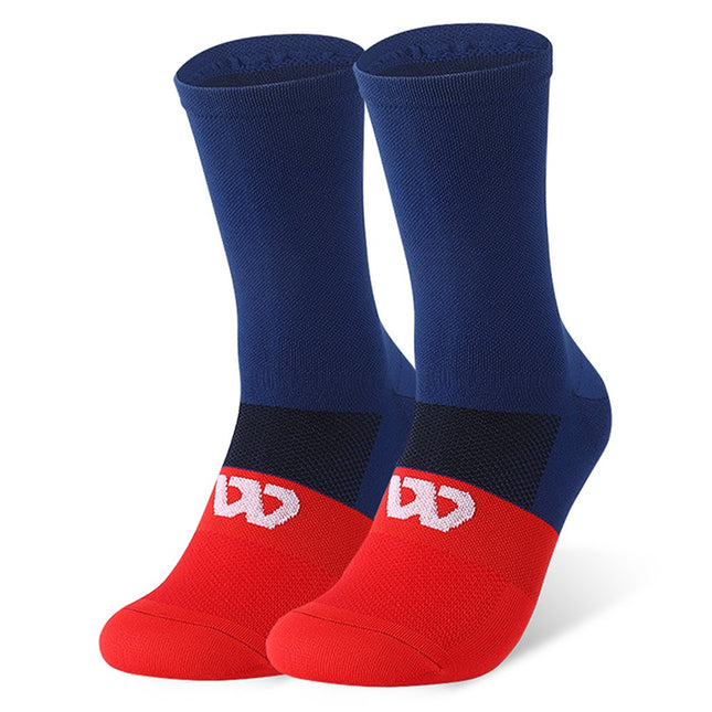 2 pairs of breathable, non-slip cycling socks WEST BIKING