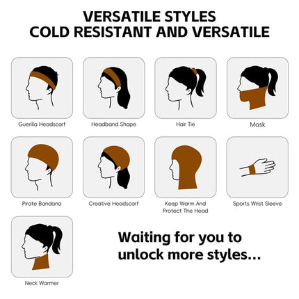 2 Cagoule Thermique Cyclisme avec Fixation d'Oreille